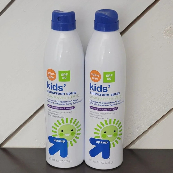 Up & Up Kids Sunscreen Spray Broad Spectrum SPF 50 Exp 3/27  16CT - Picture 1 of 6
